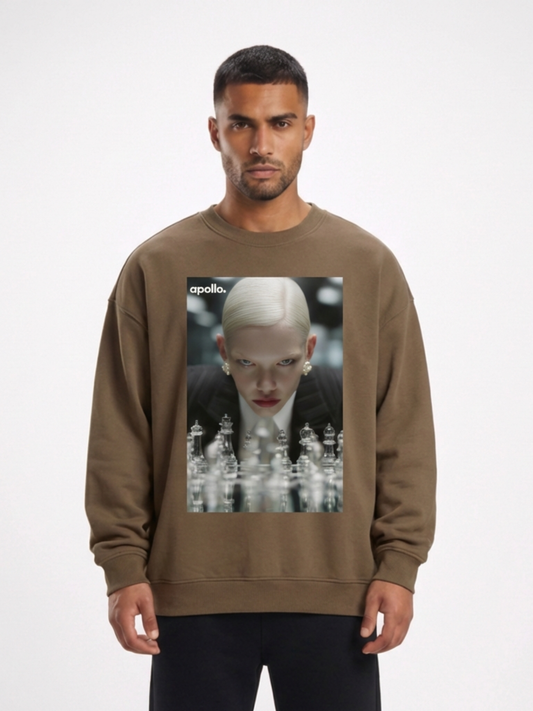 Sweat-shirt oversize « Faites votre choix »