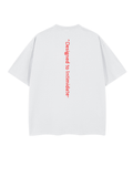 'Designed to Intimidate' Oversized T-Shirt