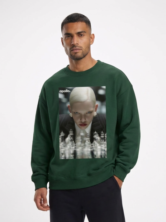 Sweat-shirt oversize « Faites votre choix »