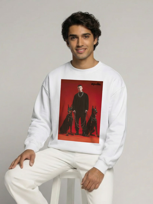 Sweat-shirt oversize « Power Under Control »