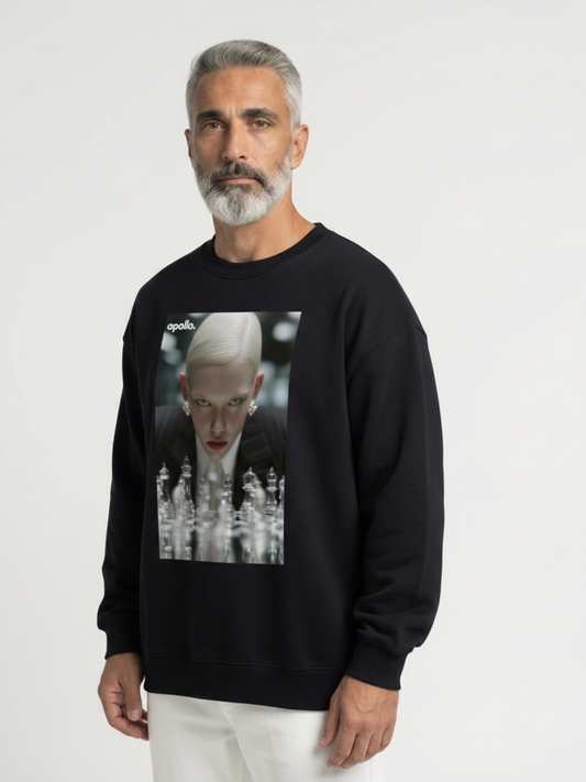 Sweat-shirt oversize « Faites votre choix »