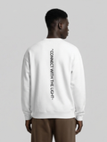 Sweat-shirt oversize « Connect With The Light »