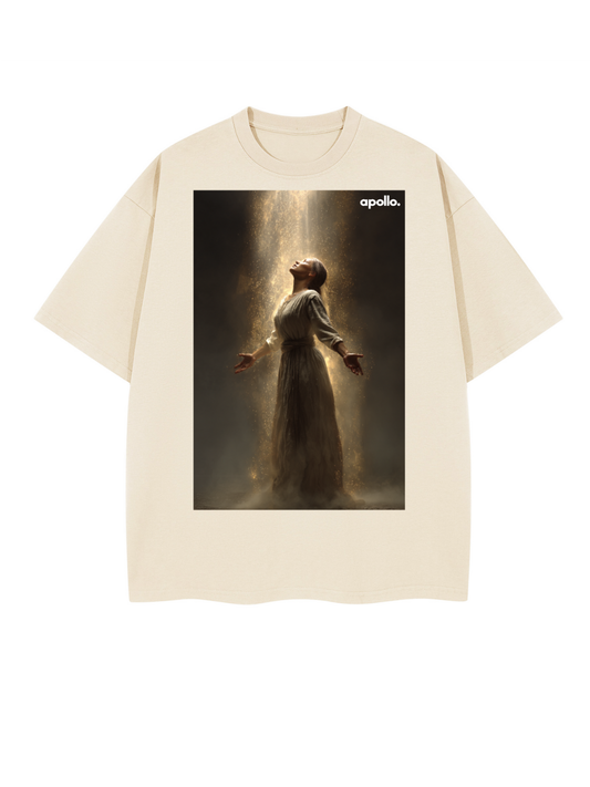 'Connect With The Light' Oversized T-shirt