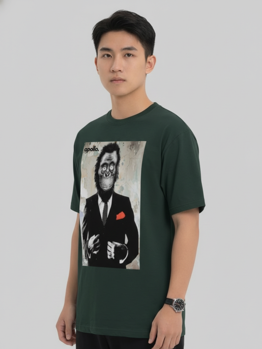 T-shirt oversize « Monkey Business Only »