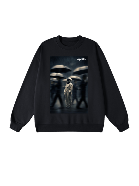 'Grounded in Awareness' Oversized Sweatshirt