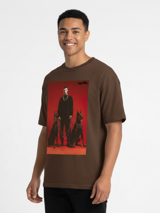 T-shirt oversize « Power Under Control »