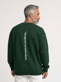 Sweat-shirt oversize « Conçu pour intimider »