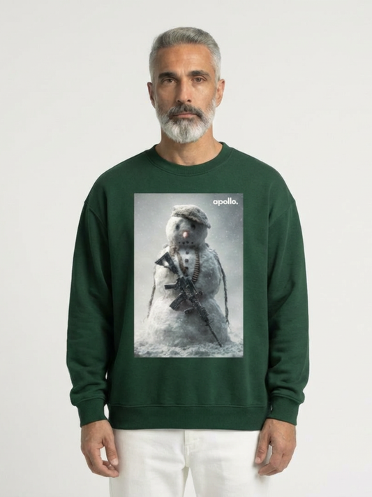 Sweat-shirt oversize « Je te tiens, chérie »