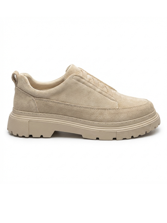 VantageX Beige Slip-Ons
