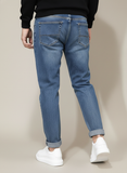 Men's Stretchy Simple Daily Wear Jeans