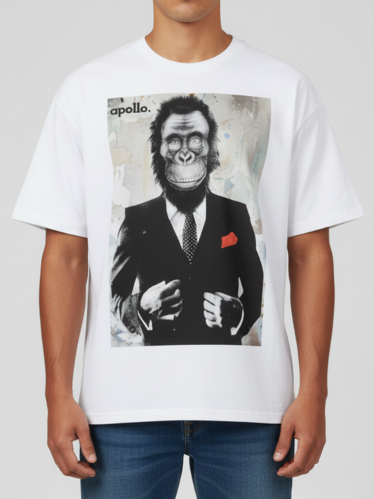 Ape Executive Graphic Boxy Tee