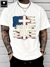 Faith Over Fear Men's T-Shirt 100% Heavy Cotton