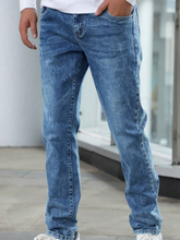 Jean extensible simple pour homme, idéal au quotidien