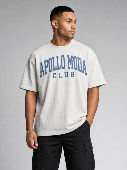 Club Oversized Collegiate Graphic Tee