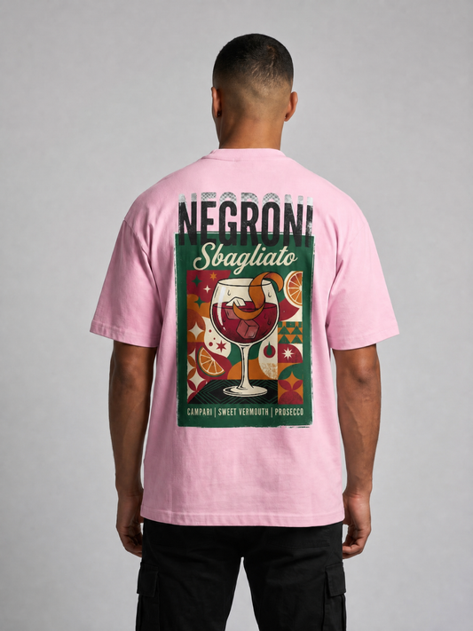 Negroni Sbagliato Oversized Heavyweight Graphic Tee