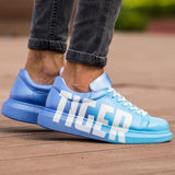 Hand-Painted Customized Sneakers for Men by Apollo Moda | Genova Tiger