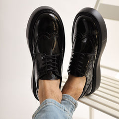 Empoli Patent Noir para hombre