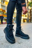 Botas negras Monaco para hombre