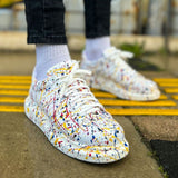 Hand-Painted Customized Sneakers for Women by Apollo Moda | Stardust Motion