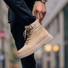 Bottes beiges Monaco pour hommes