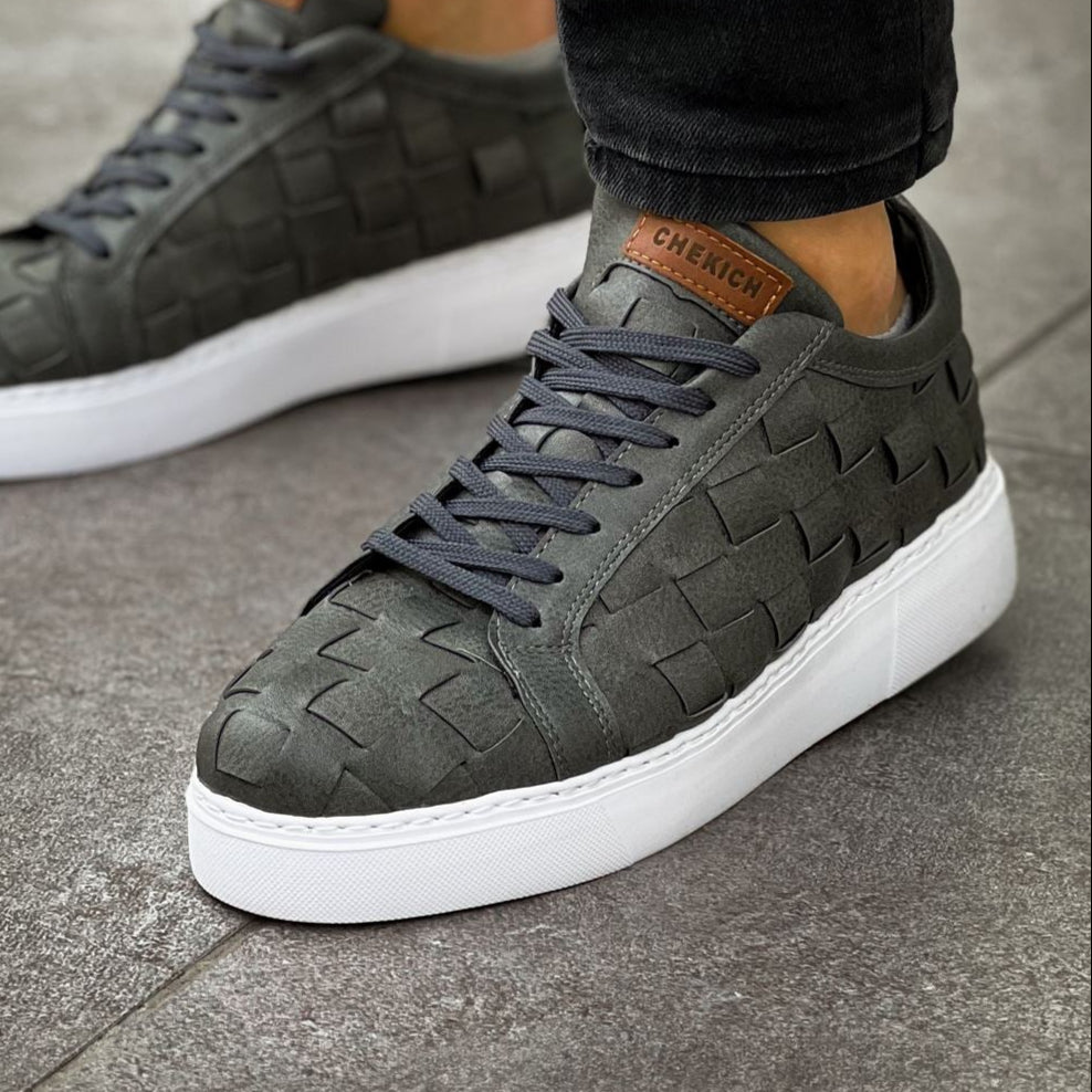 Men's Zeus Grey Weave