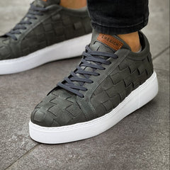 Men's Zeus Grey Weave