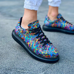 Customized Hand-Painted Sneakers for Men by Apollo Moda | Artsy 1