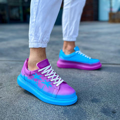 Customized Hand-Painted Sneakers for Men by Apollo Moda | Seoul Palm