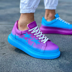 Customized Hand-Painted Sneakers for Men by Apollo Moda | Seoul Palm
