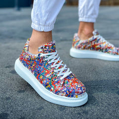 Customized Hand-Painted Sneakers for Men by Apollo Moda | Artsy 2