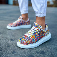 Customized Hand-Painted Sneakers for Men by Apollo Moda | Artsy 2