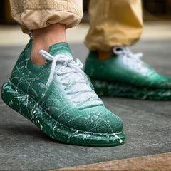 Edición de malla blanca Green Peak para hombre