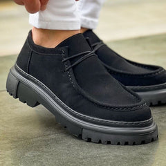Leon Suede Noir para hombre