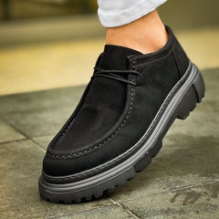 Leon Suede Noir para hombre