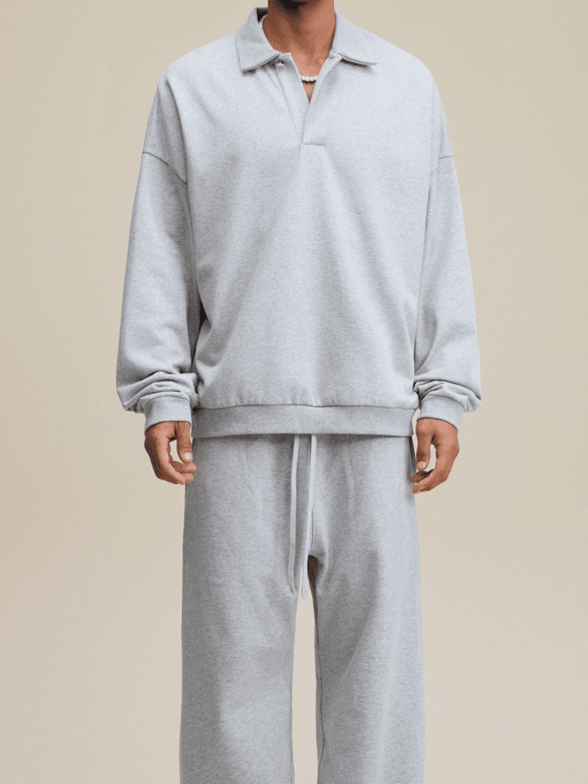 Apollo Men’s Polo Collar Sweatshirt