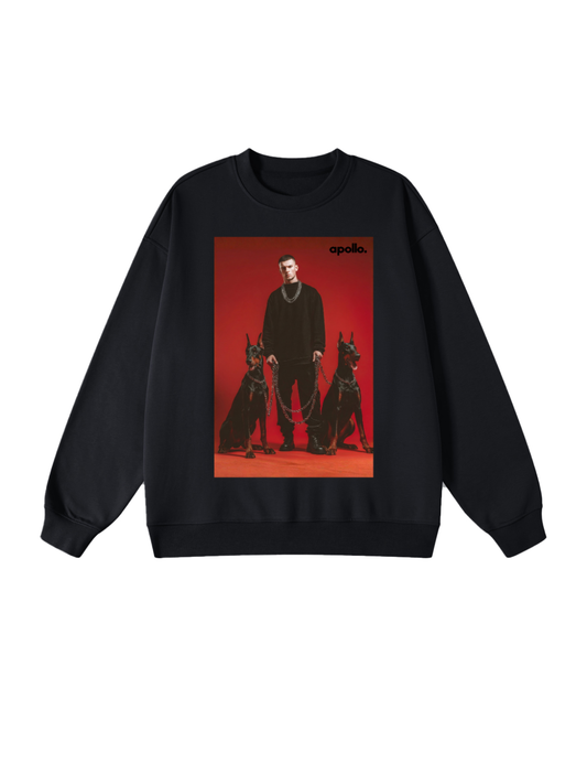 'Power Under Control' Oversized Sweatshirt
