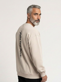 Sweat-shirt oversize en coton « Faites votre choix »