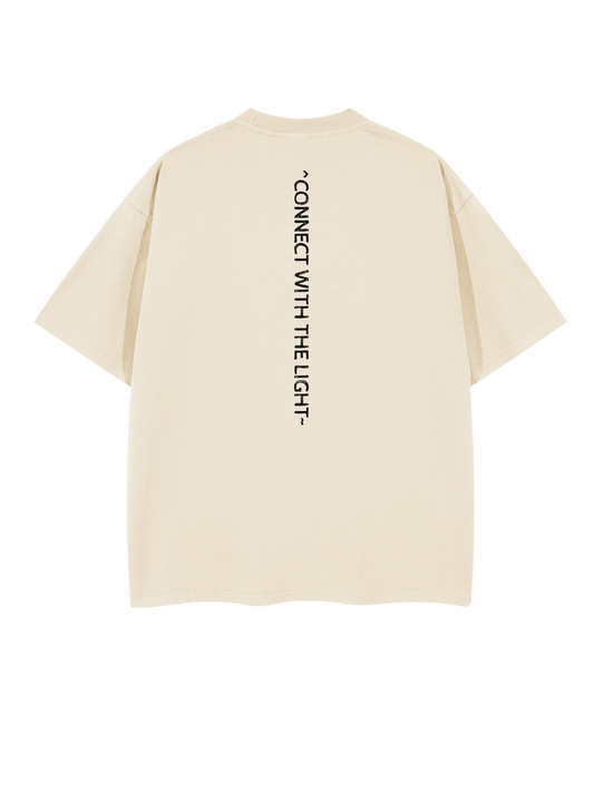 'Connect With The Light' Oversized T-shirt