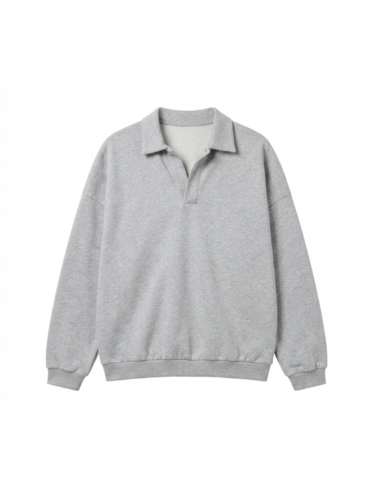 Apollo Men’s Polo Collar Sweatshirt