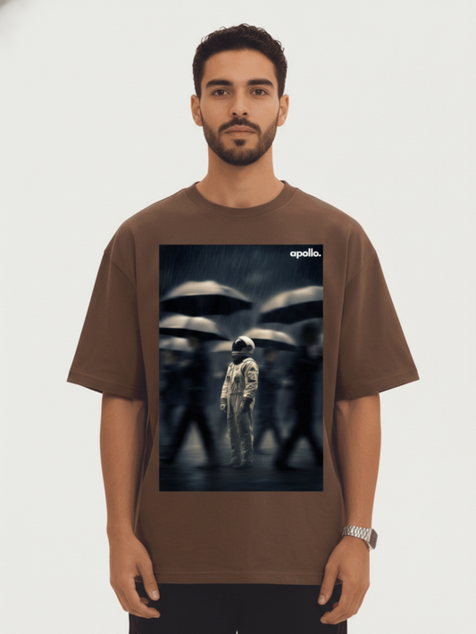 T-shirt oversize « Ancré dans la conscience »