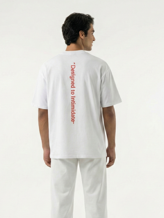 'Designed to Intimidate' Oversized T-Shirt