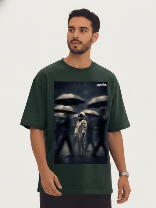 T-shirt oversize « Ancré dans la conscience »