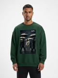Sweat-shirt oversize « Ancré dans la conscience »