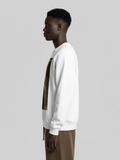 Sweat-shirt oversize « Connect With The Light »