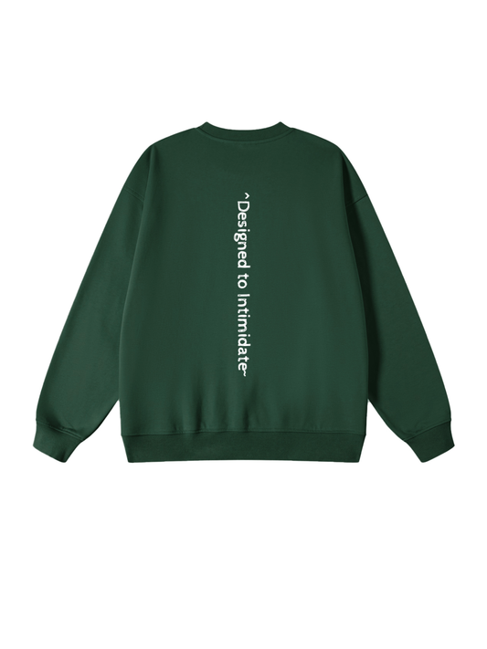 'Designed to Intimidate' Oversized Sweatshirt