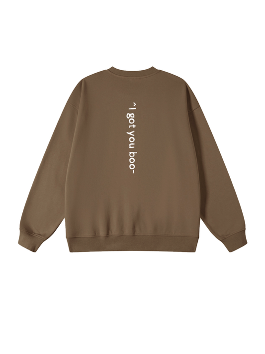 'I Got You Boo' Oversized Sweatshirt