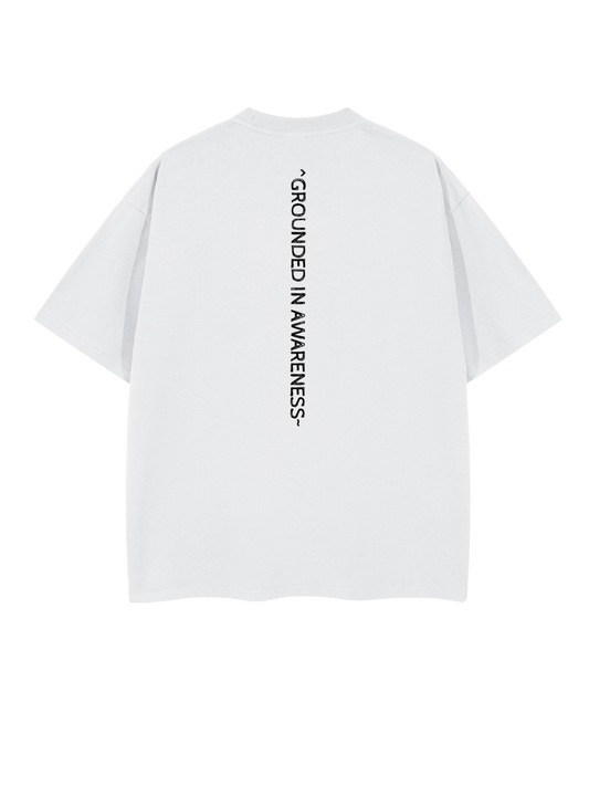 'Grounded In Awareness' Oversized T-shirt