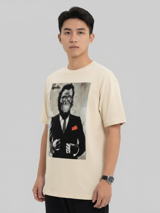 T-shirt oversize « Monkey Business Only »