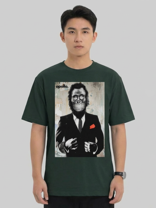 T-shirt oversize « Monkey Business Only »