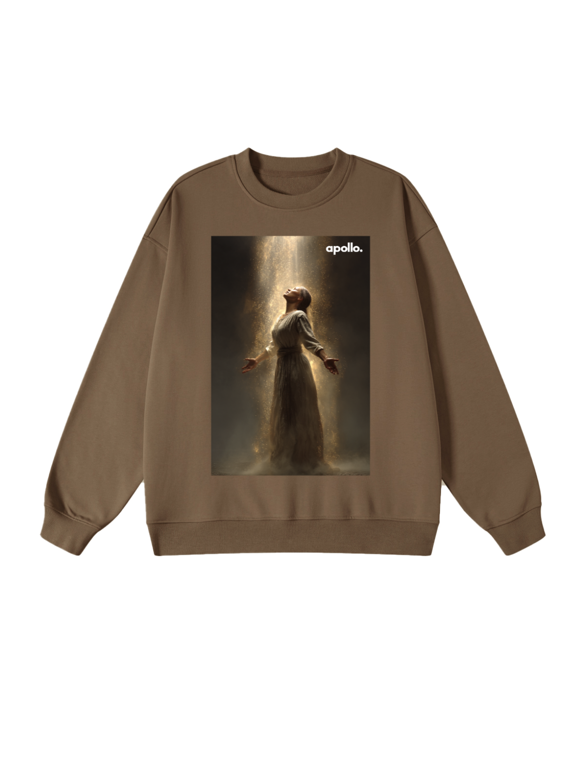 'Connect With The Light' Oversized Sweatshirt